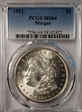 1921 $1 Morgan MS64