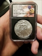 2017 W Silver Eagle 1.00 MS69 Early Release's  69