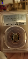 1981-S 10C Type 1 PR69DCAM