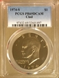 1974-S $1 Clad PR69DCAM