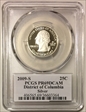 2009-S 25C District of Columbia  Silver PR69DCAM