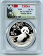 2020 10 Yn Panda Silver MS70