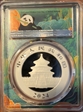 2024 10 Yn Panda Silver Panda 2023 Green Lbl, FDoI (L#356) MS70