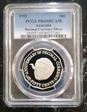 1991 50C Decimal Currency Ag PR69DCAM