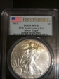 2011 $1 Silver Eagle 25th Anniversary Set First Strike MS70