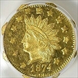 1874 G$1 BG-1124 MS61
