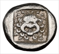 5th Century BC  Diobol  Ionia Clazomenae VF