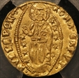 (1350-1439) Ducat Fr-2 Roman Senate AU58