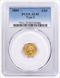 1854 G$1 Type 2 AU55