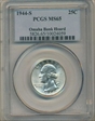 1944-S 25C MS65