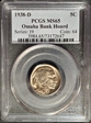 1938-D 5C Buffalo MS65