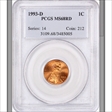 1993-D 1C MS68RD