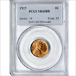 1917 1C MS65RD