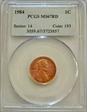 1984 1C MS67RD