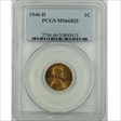 1946-D 1C MS66RD