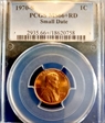1970-S 1C Small Date MS66+ RD