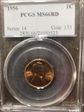 1956 1C MS66RD