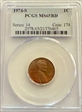 1974-S 1C MS65RD
