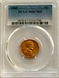 1962 1C MS67RD