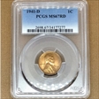 1941-D 1C MS67RD