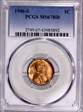 1946-S 1C MS67RD