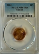 2024 1C Shield MS67RD