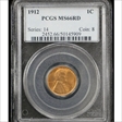 1912 1C MS66RD
