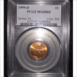 1999-D 1C MS68RD