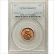 1927 1C MS66RD