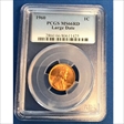 1960 1C Large Date MS66RD