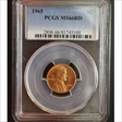 1965 1C MS66RD