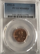 1992-D 1C MS68RD