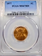 1977 1C MS67RD