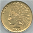 1907 $10 Indian MS61