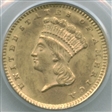 1873 G$1 Open 3 MS62