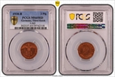 1938-B 2 Pfg J-362 MS65RD