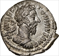 161-180 (179-180) AR Denarius Marcus Aurelius NGC chMS