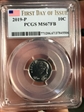 2019-P 10C First Day of Issue MS67FB