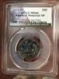 2019-W 25C American Memorial NP MS66