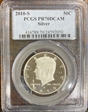 2010-S 50C Silver PR70DCAM