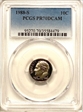 1988-S 10C PR70DCAM