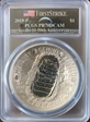 2019-P $1 Apollo 11 50th Anniversary  First Strike - 5 oz Silver Earth Rising AMF PR70DCAM