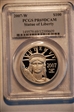 2007-W $100 Statue of Liberty PR69DCAM