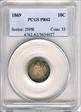 1869 10C PR62