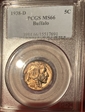 1938-D 5C Buffalo MS66