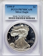 1999-P $1 Silver Eagle PR70DCAM