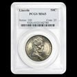 1918 50C Lincoln-Illinois MS65