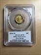 2016-W 10C Mercury Dime Gold 100th Anniversary First Strike Label SP70