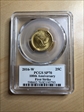 2016-W 25C 100th Anniversary Gold 100th Anniversary Label First Strike SP70