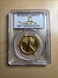 2016-W 50C 100th Anniversary Gold 100th Anniversary Label First Strike SP70